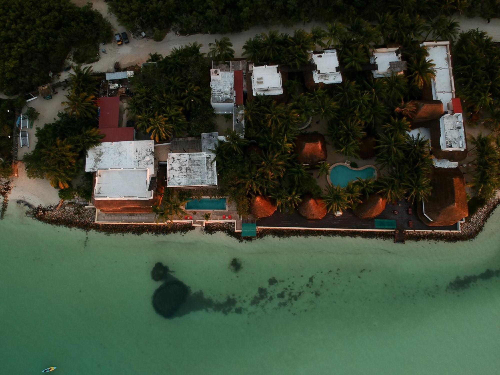 Las Nubes De Holbox Buitenkant foto
