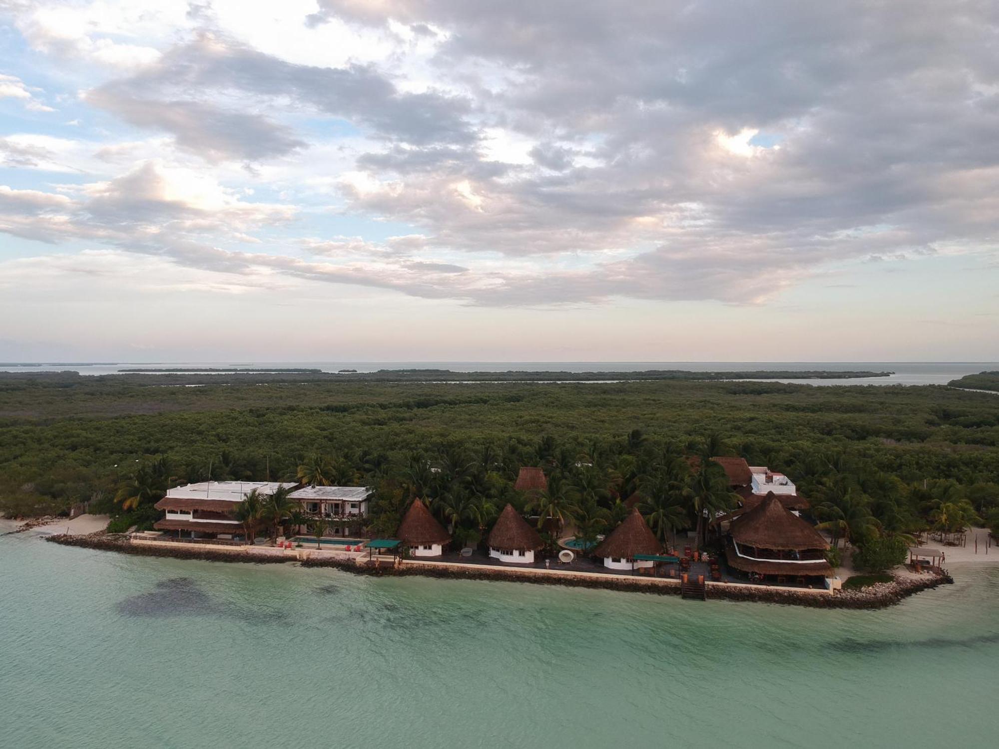 Las Nubes De Holbox Buitenkant foto