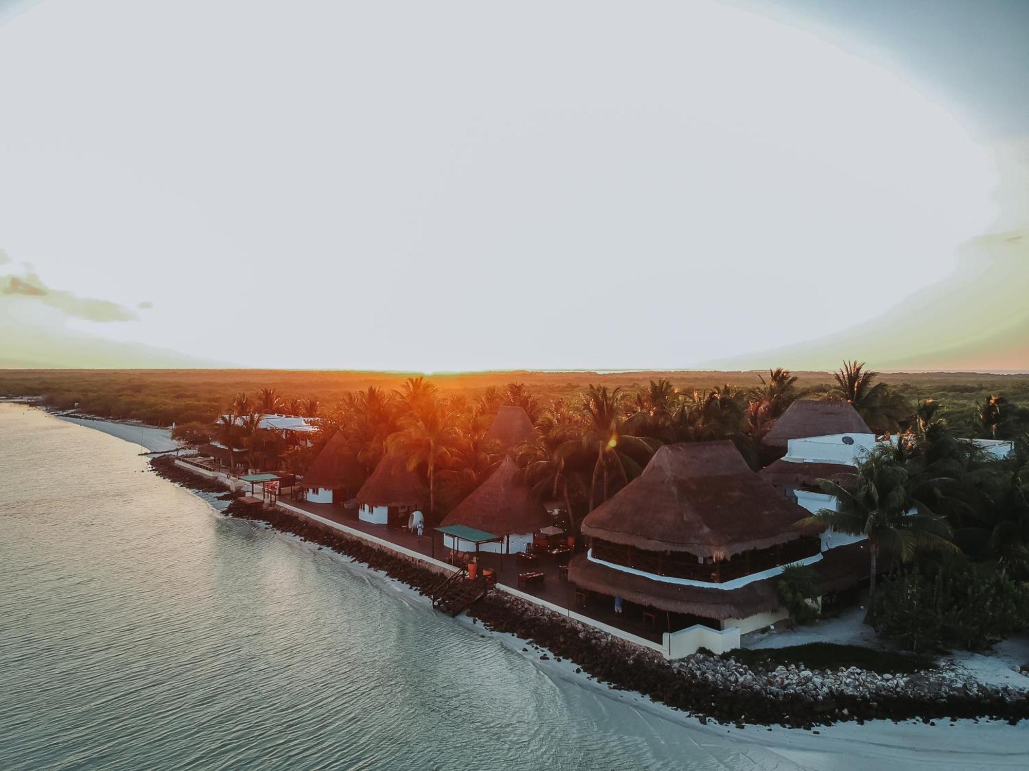 Las Nubes De Holbox Buitenkant foto