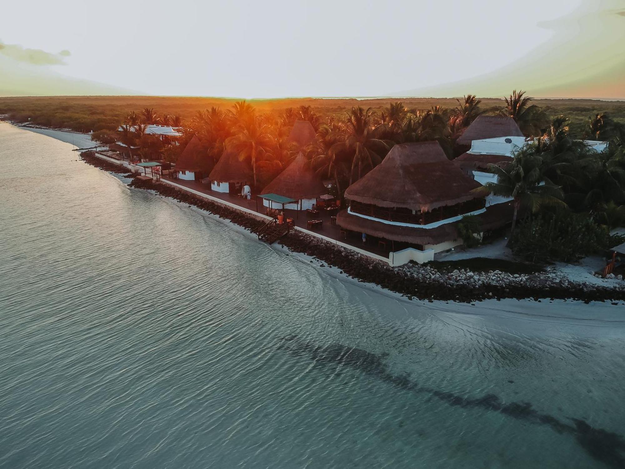 Las Nubes De Holbox Buitenkant foto